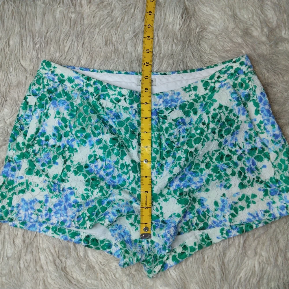 Madewel Lacebloom Lace Overlay Floral Shorts Size 6